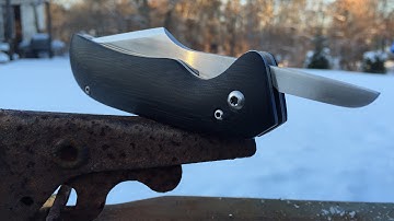 Another friction folder and first time working titanium.
