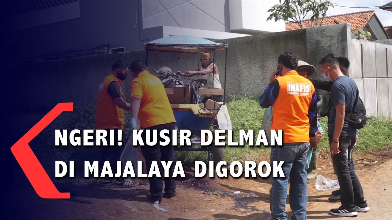 Ngeri! Kusir Delman di Majalaya Digorok
