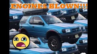 Match Highlights 1998 Isuzu Amigo Daily Died Engine Fails, Blows, and Explodes RIP!!!!!