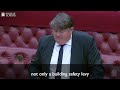 Homeowner cladding costs: members push for government support | 24 June 2021 | House of Lords