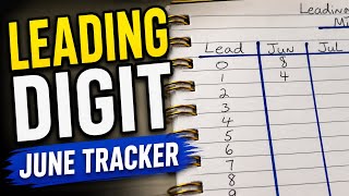 Leading Digit Tracker: June Lottery Journal Results