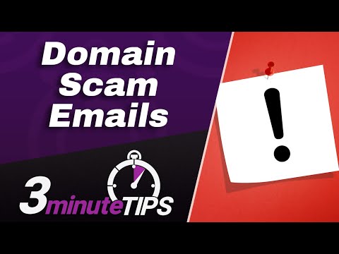 Domain Name Scam Emails - Is This Domain Renewal Email For Real? How To Know For Sure!