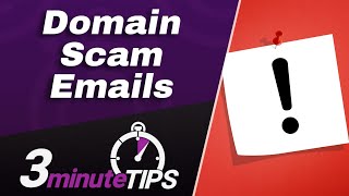 Domain Name Scam Emails - Is This Domain Renewal Email For Real? How To Know For Sure!