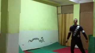 my first wall flip
