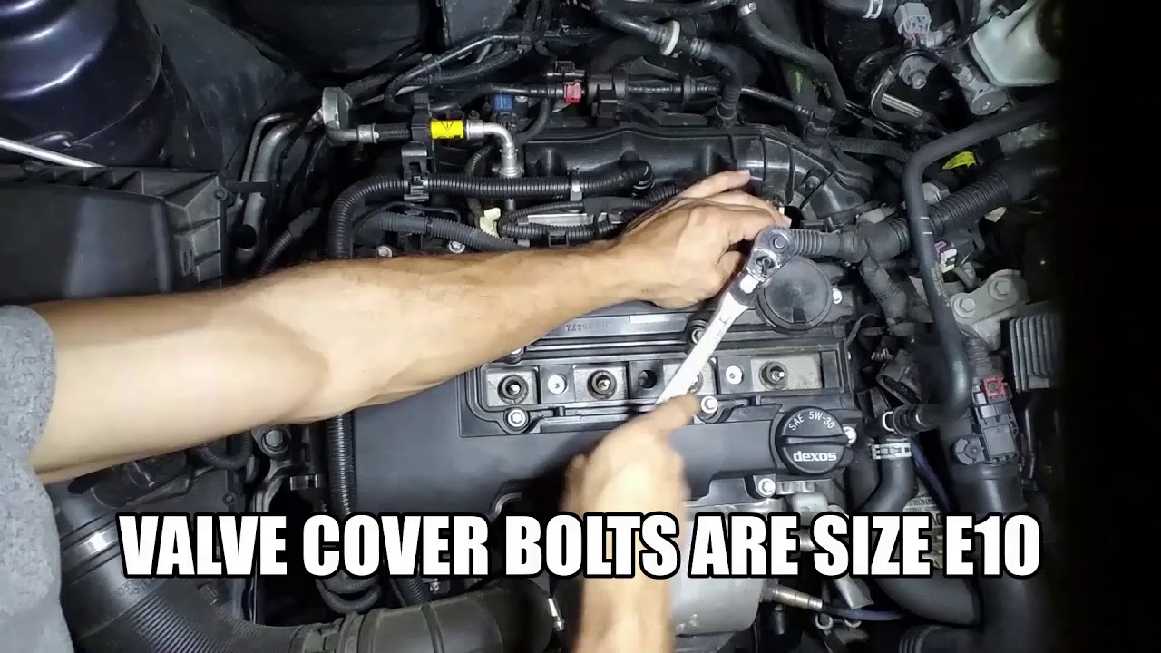 2014 Chevy Cruze Valve Cover Replacement DTCs P0106, P0171, & P1101