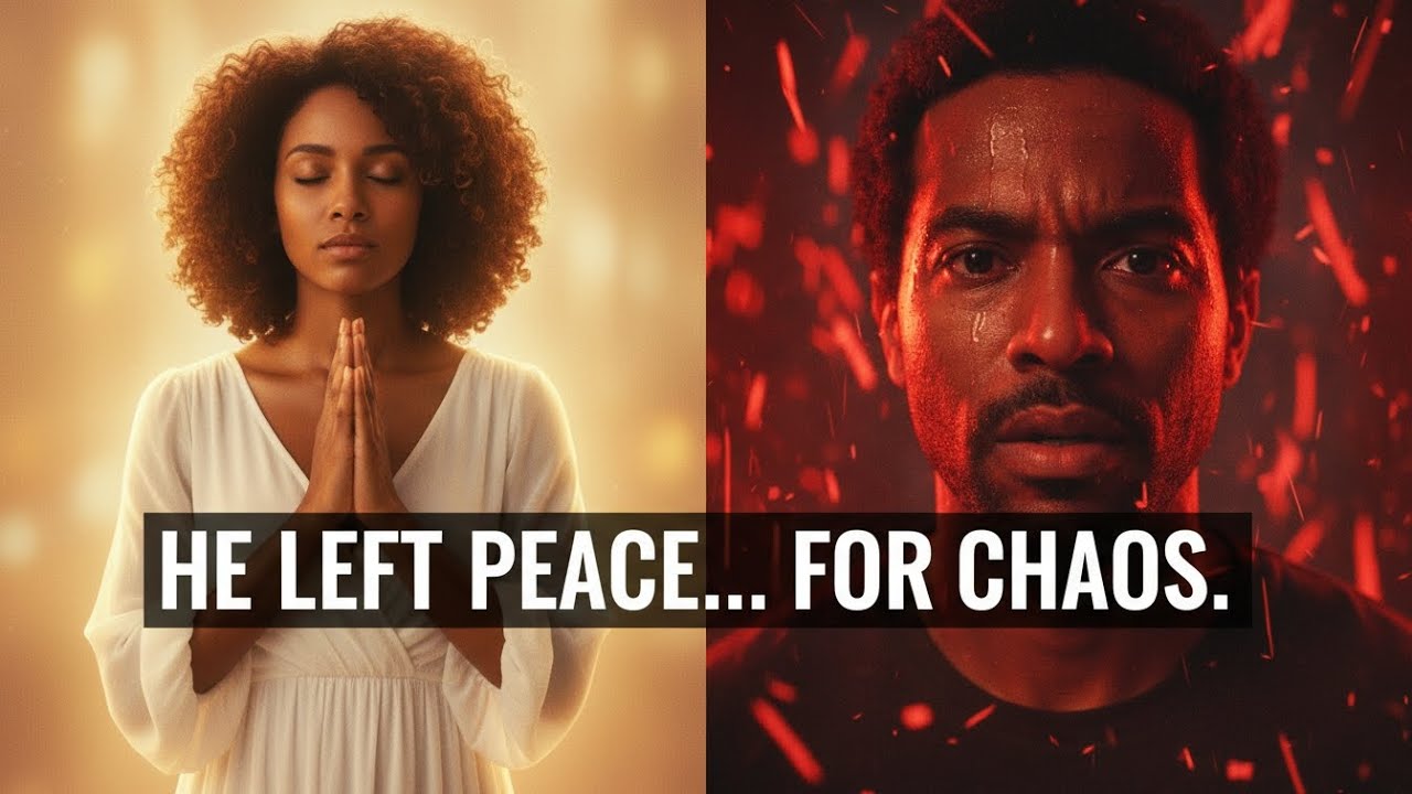HE LEFT PEACE… FOR CHAOS