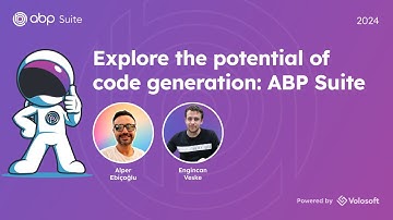Explore the potential of code generation: ABP Suite