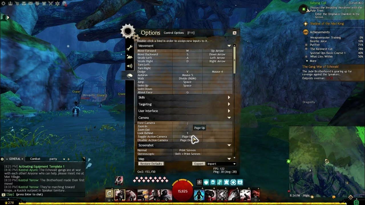 GW2 How to use ACTION CAMERA & AUTOTARGETING Beginner's Guide 2023