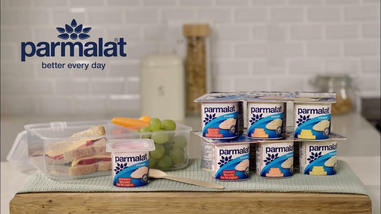Parmalat 6 x 100g yoghurt. Better every day. - YouTube