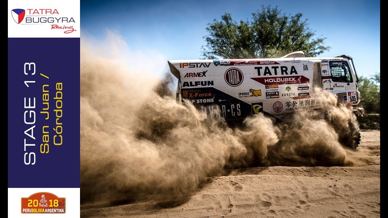 TATRA BUGGYRA RACING on DAKAR 2018 - STAGE 13