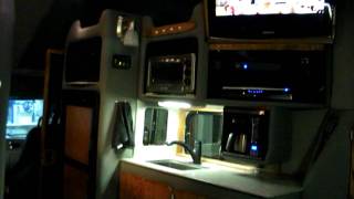 Custom  Semi Truck Sleeper Interior