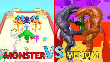 Merge Poppy Playtime Vs Venom Monster - Max Level Android Gameplay Walkthrough