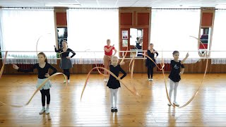 :   ,   , Dance for moms, dance with ribbons