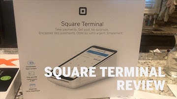 Square Terminal Unboxing