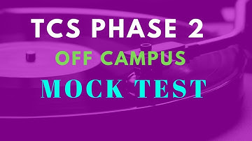 C Programming !! TCS NQT 2019 Phase -2 MOCk TEST SOLVED !!