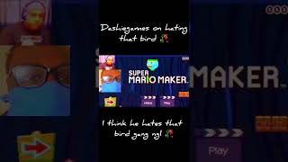 I think he hates that bird gang 🥀