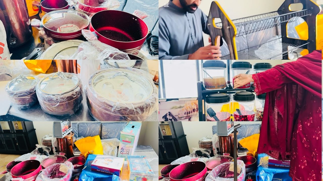 Sab Bartan Nikal Ke Set Kar Diye 