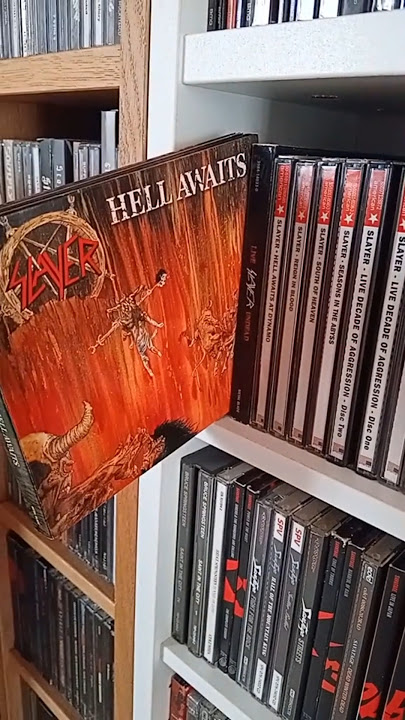 SLAYER CD COLLECTION!@Slayer  #slayer #collection #thrashmetal #cds #metal #metalmusic