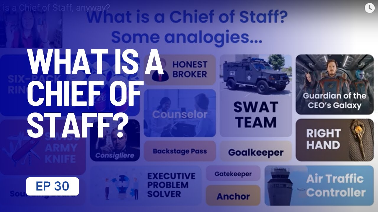 The Chief of Staff Explained: A High-Level Overview with Analogies ...