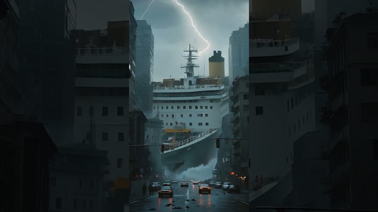 Tsunami hit urban areas  