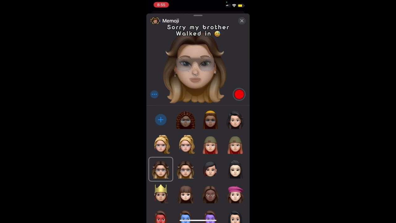 Sorry My Bro Walked In Memoji