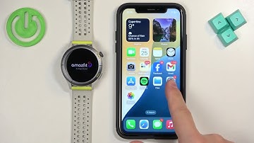 How to Unpair AMAZFIT Cheetah Round Smartwatch from an iPhone