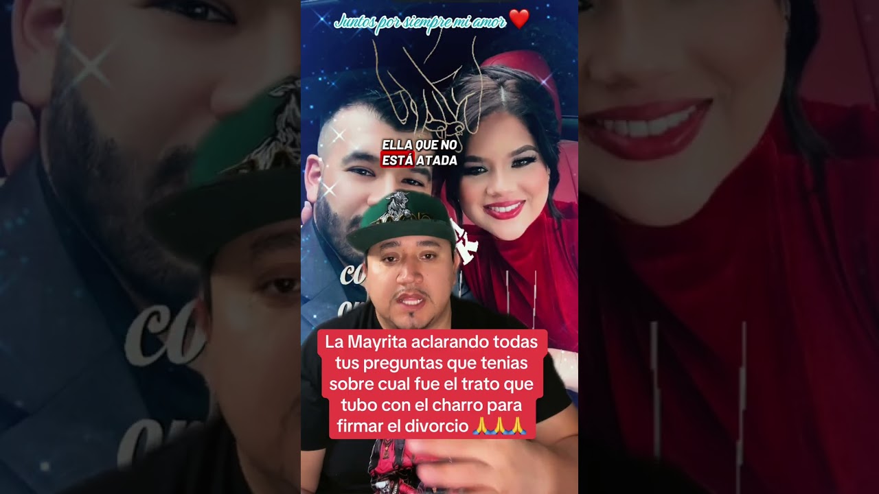 Todas tus preguntas sobre el divorcio del charro y la mayrita!! Tienen su respuesta en este video 