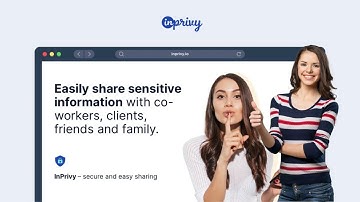 InPrivy Lifetime Deal 🔐 Veilig delen van informatie voor teams en klanten!