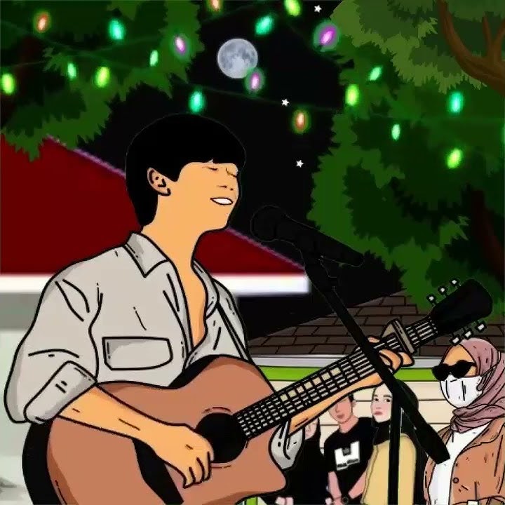 Story Wa Animasi Kekinian Lagu Bikin Baper anak muda main gitar malam mingguan