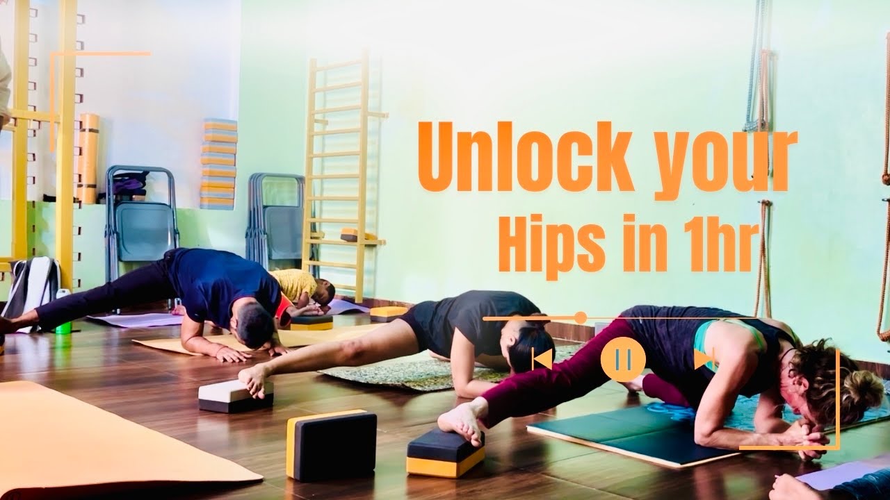 Unlock Your Hips in 1hr | Daily Hip Flexibility Routine | Relieve Lower Back & Hip Tension #yoga 
