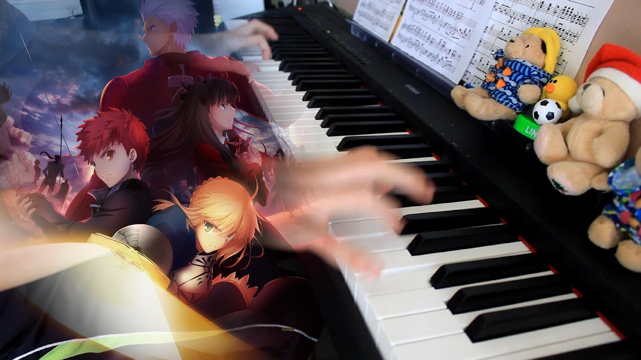 Fate/stay night Unlimited Blade Works OP - ideal white Piano arr.EgOistHiuMan HQ