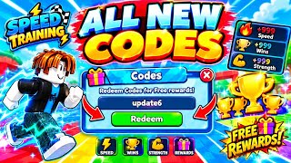 NEW UPDATE ⚠️ ALL NEW SPEED TRAINING CODES IN OCTOBER 2026 | NEW ROBLOX CODES 2026