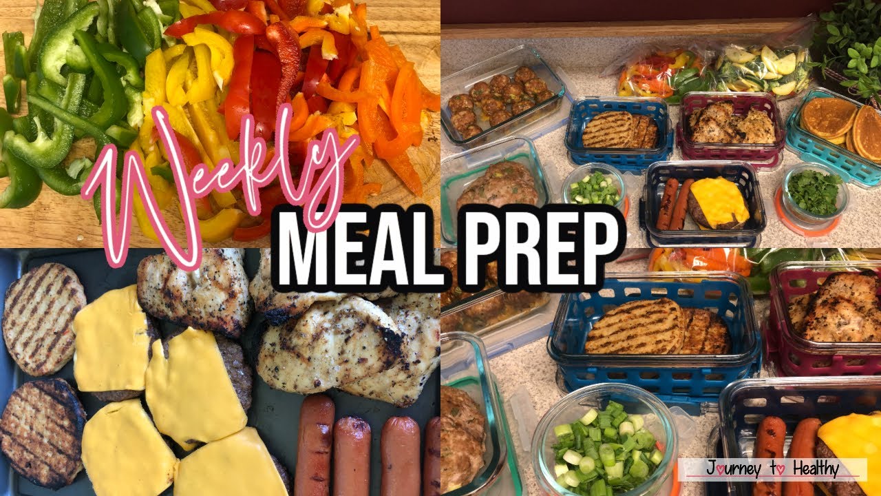 EASY Meal Prep | Breakfast, Lunch & Dinner | Keto/Low Carb - YouTube