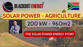 SOLAR PV Agricultural System 200 kW