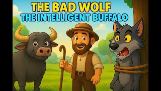 Bad Wolf and the Intelligent Buffalo | Bedtime Stories for Kids in English | Fairy Tales