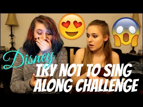 Disney Try Not To Sing Along Challenge