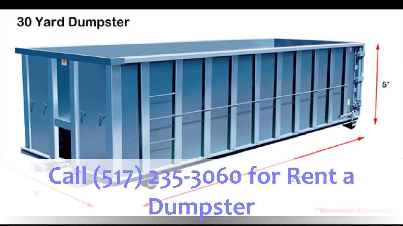 Dumpster cost Lansing MI YouTube