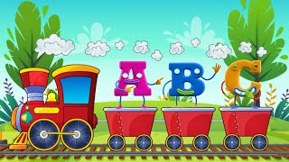 Learn Alphabet Train Song Abc Train Song For Children 3D Animation Alphabet Rhymes