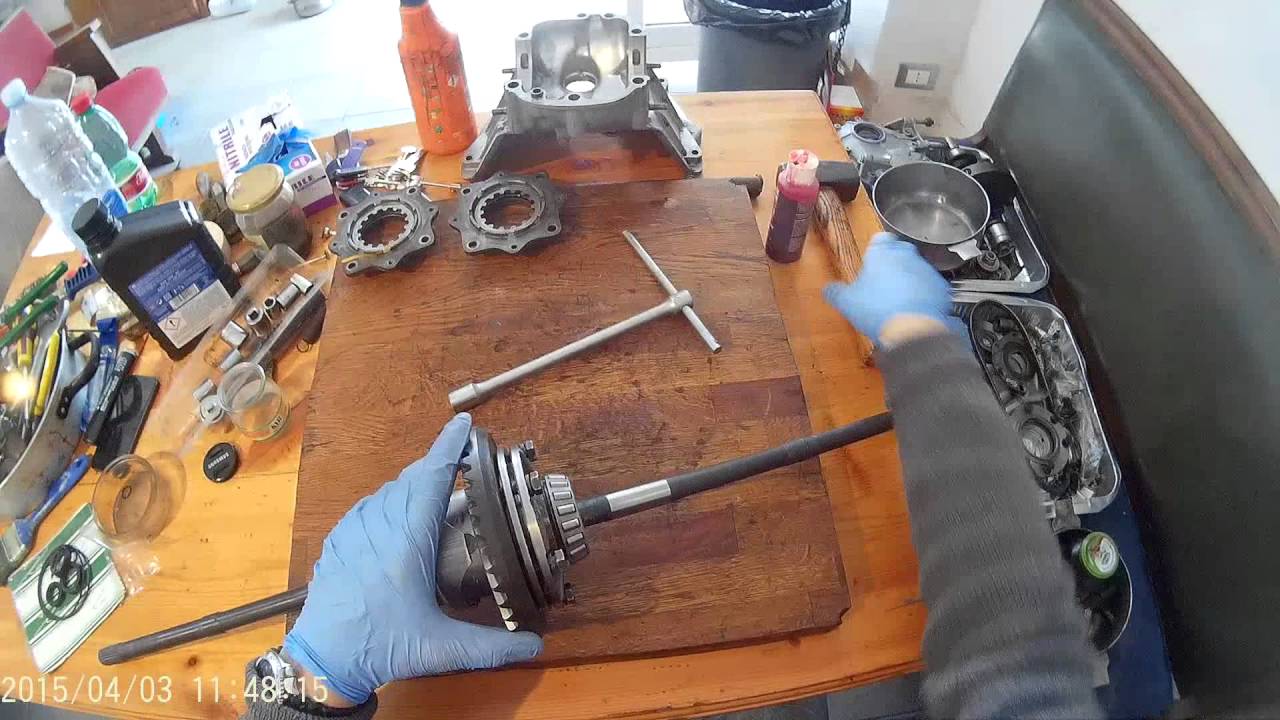 Fiat 500 F - Montaggio differenziale