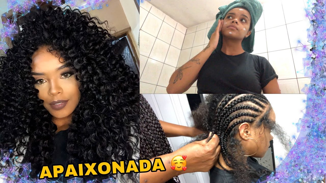 VLOG: COLOCANDO CABELO ORGÂNICO CACHEADO