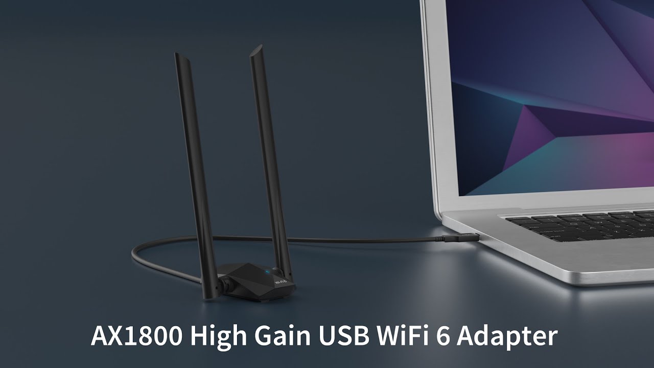 ioGiant AX1800 WiFi 6 Adapter, Windows 11 /10