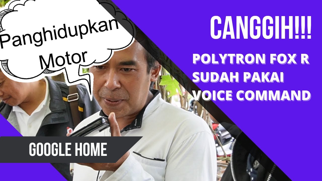 Motor Listrik Polytron Fox R Makin Canggih. Dioperasikan Pakai Voice Command Logat Sunda!