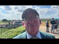 Brendan Walsh comments on runners in Claiborne Breeders' Futurity (G1) and Juddmonte Spinster (G1)