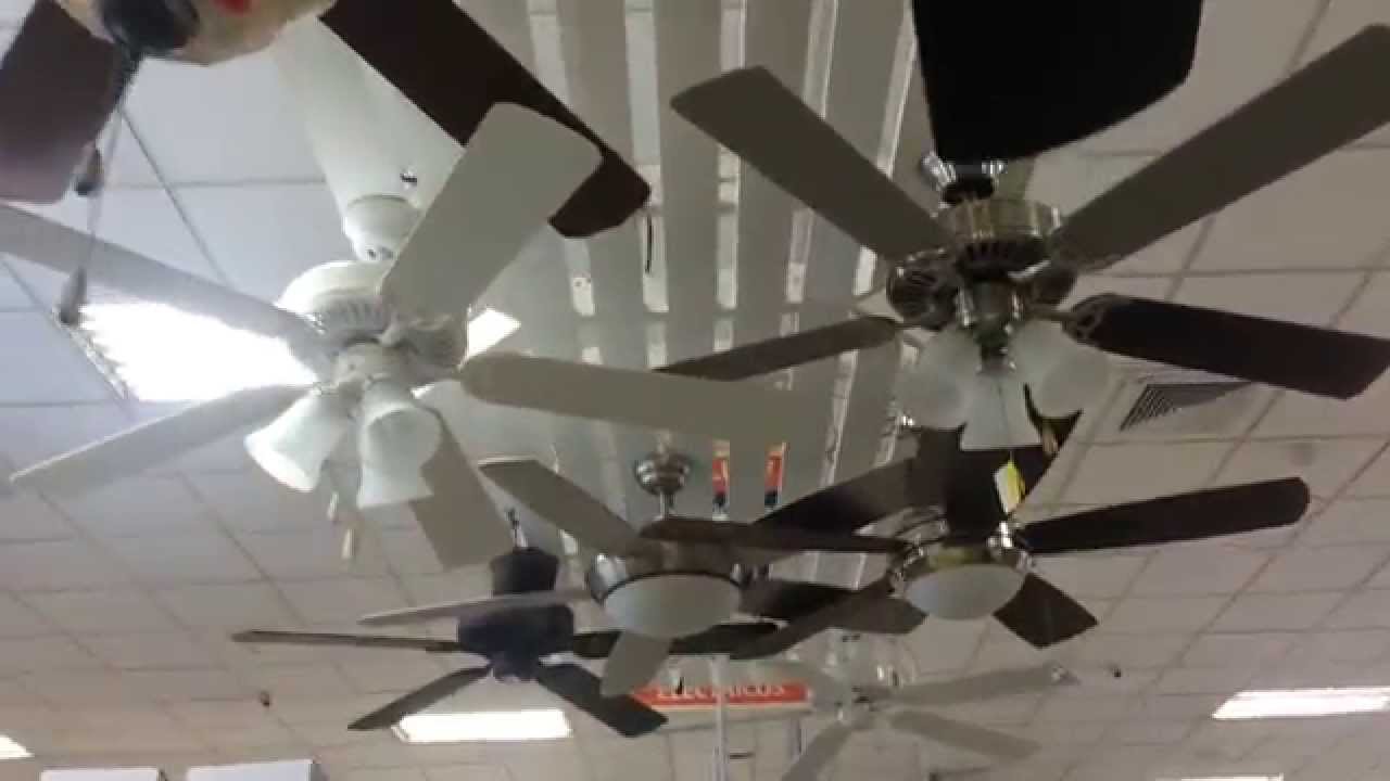 Monte Carlo Ceiling Fans At A Hardware Store Dominican Republic