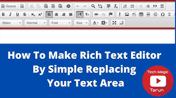 How to Make text editor in html  and Javascript  in Hindi | Tarun Sharma|