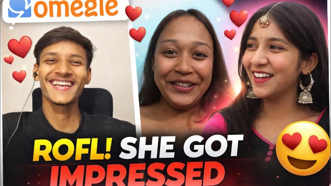 I FOUND THE CUTEST INDIAN GIRL  IMPRSSED ON OMEGLE 😍❤️👌|  boy in indian || Abhishekome 👍