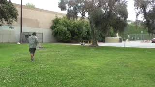 550 Size Quad Frame Go Pro 3 Camera and Gimbal test Flight 2012
