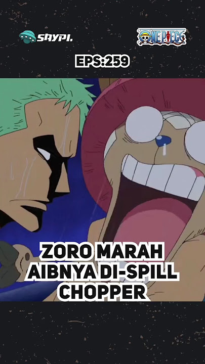 [OP] EPS 259: Zoro marah aibnya di Water 7 di-spill sama Chopper #anime #saypi #onepiece