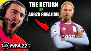 THE RETURN OF ANGZO GREALISH.. - FIFA 22 PLAYER CAREER MODE! #1