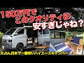 激安キャンピングカー!?ハイエースを150万円でキャンプ仕様にカスタム！